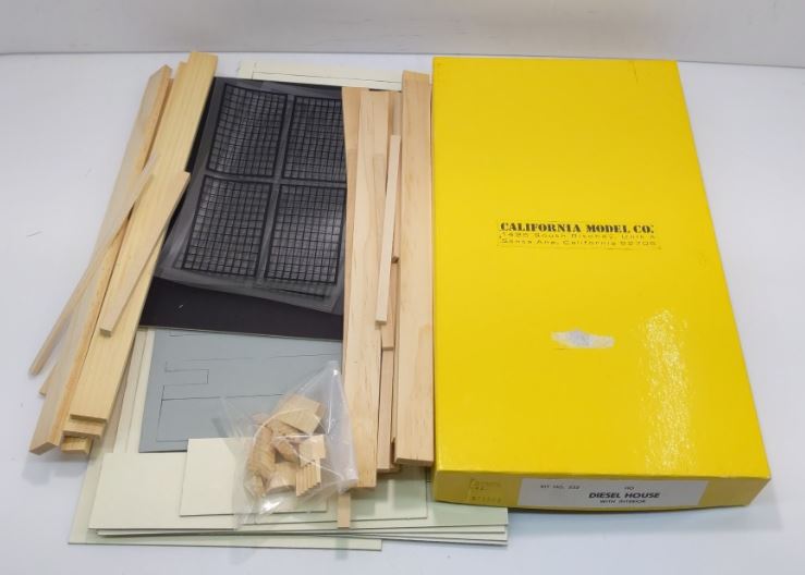 California Model Co 522 HO Scale Diesel House w/ Interior