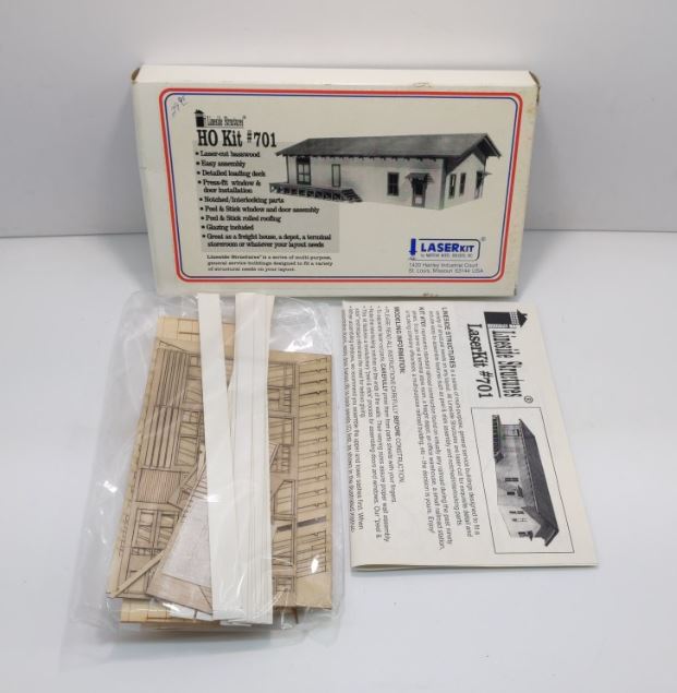 American Model Builders 701 Laser Art General Service Lineside HO Scale Kit