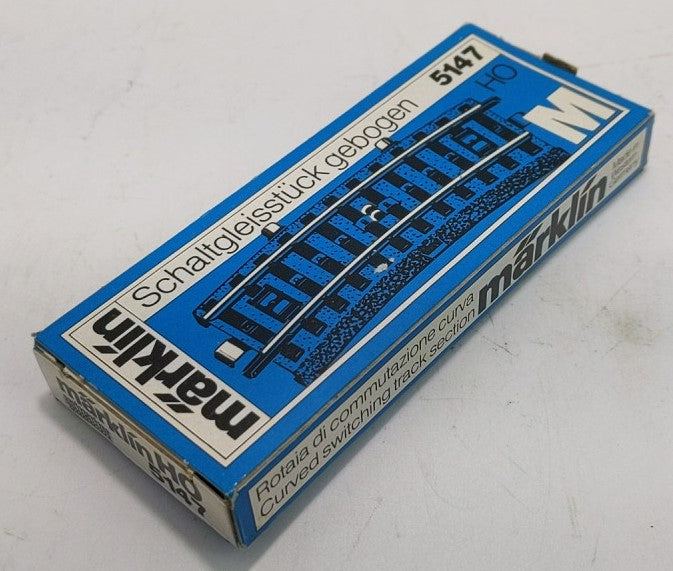 Marklin 5147 HO Scale M Curved Control Track Section