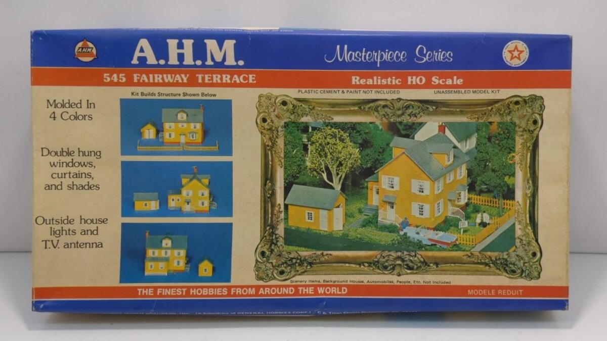 AHM 5730 HO 545 Fairway Terrace Building Kit