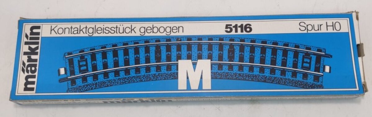 Marklin HO #5116 Track Contact Section, Curved