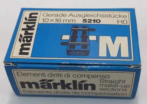 Marklin 5210 HO Scale Straight Make-Up Sections