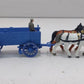 Preiser 30468 HO Horses & Driver Figures with Box Wagon