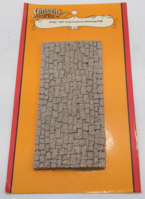 Chooch 7035 HO Scale Sandstone Retaining Wall