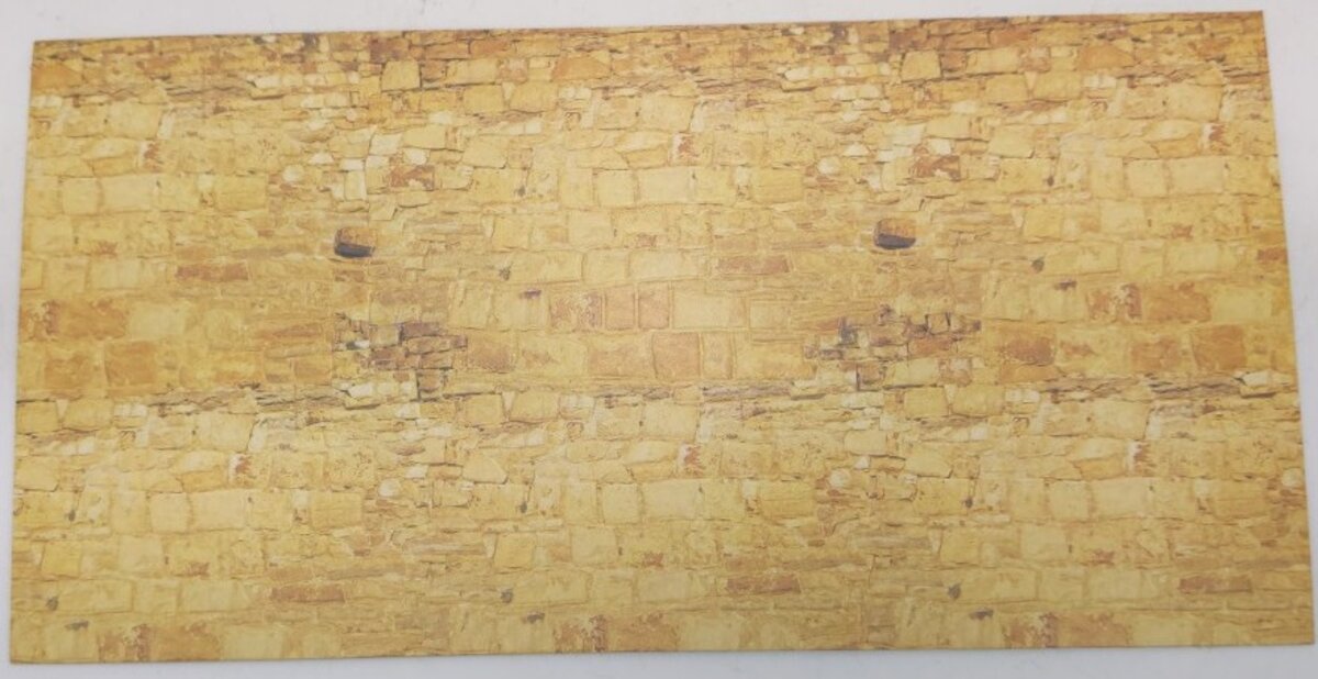 Vollmer 6044 Stone Wall Heavy Card Stock Sheet