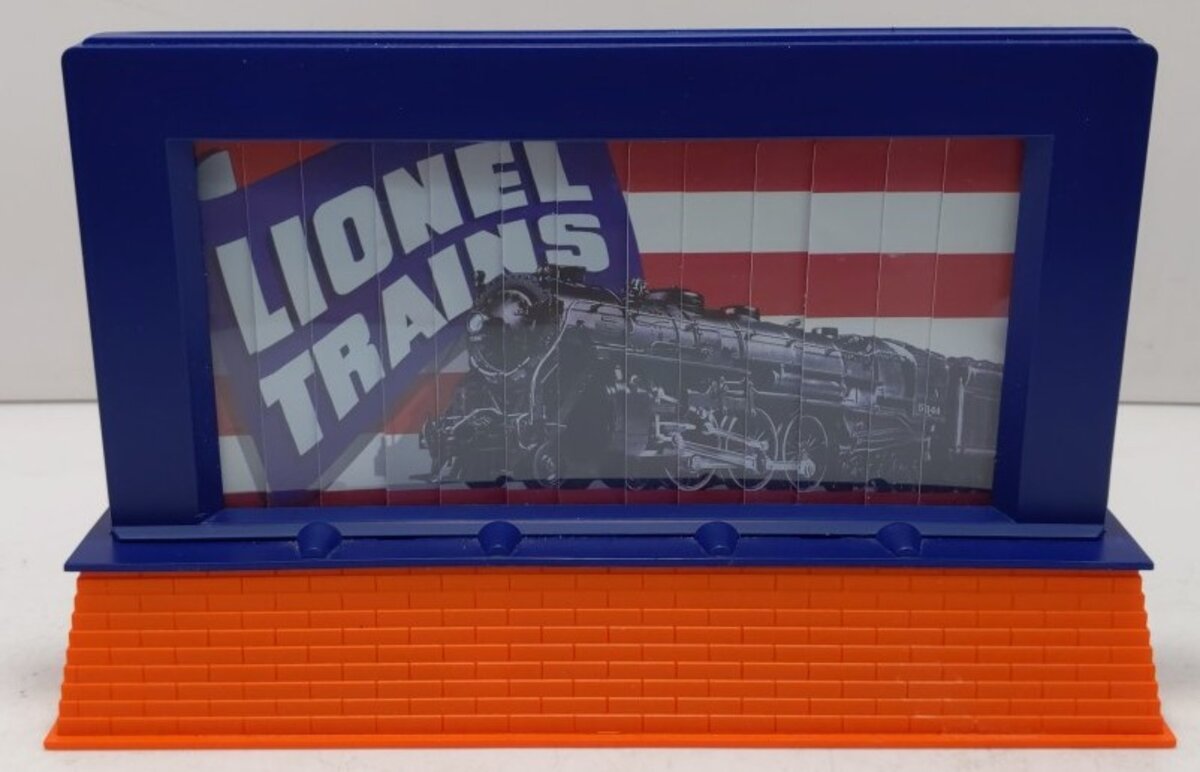 Lionel 6-82017 O Plug-N-Play Lionel Art Operating Billboard