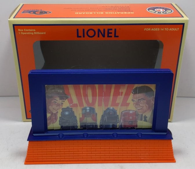 Lionel 6-82017 O Plug-N-Play Lionel Art Operating Billboard