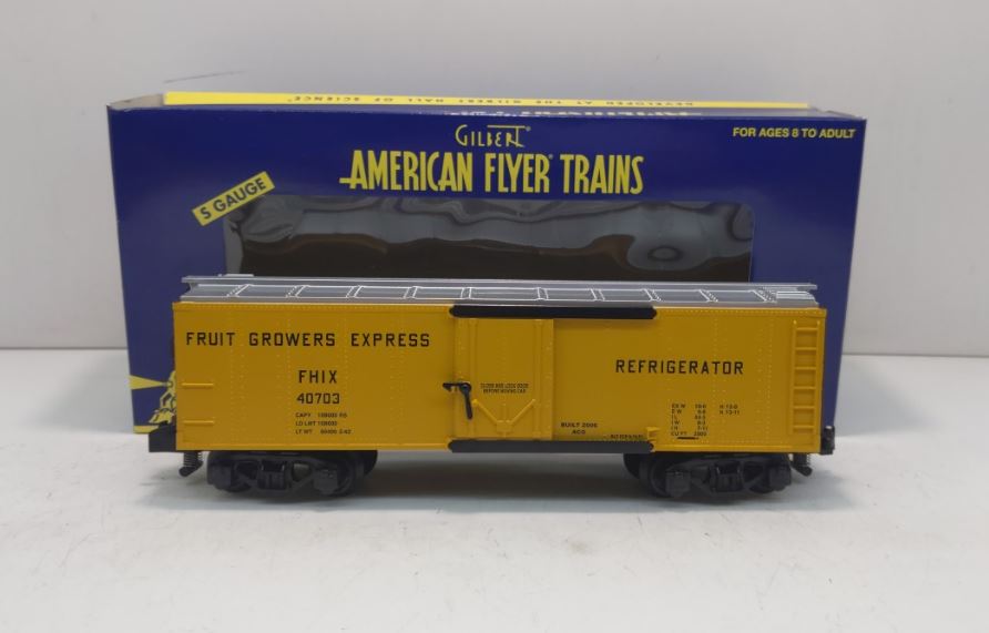 American Flyer 6-48814 S Gauge Fruit Growers Express Refrigerator Car #40703