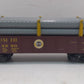 American Flyer 6-48545 S Duluth, Missabe & Iron Range Gondola with Pipe Load