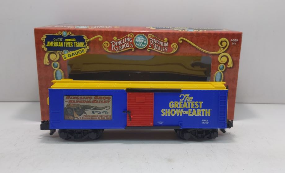 American Flyer 6-48399 S Scale Ringling Bros. Box Car