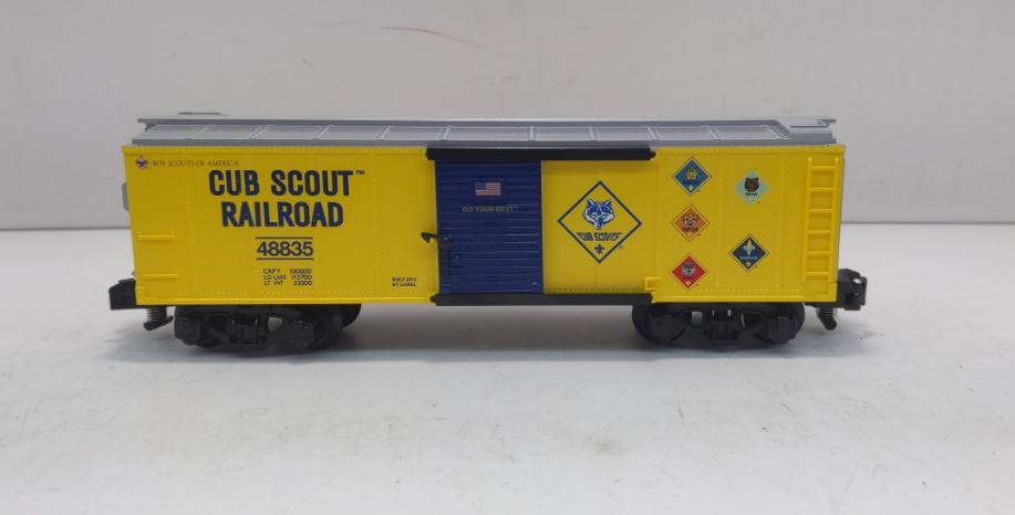American Flyer 6-48835 S Scale Cub Scout Railroad Boxcar #48835