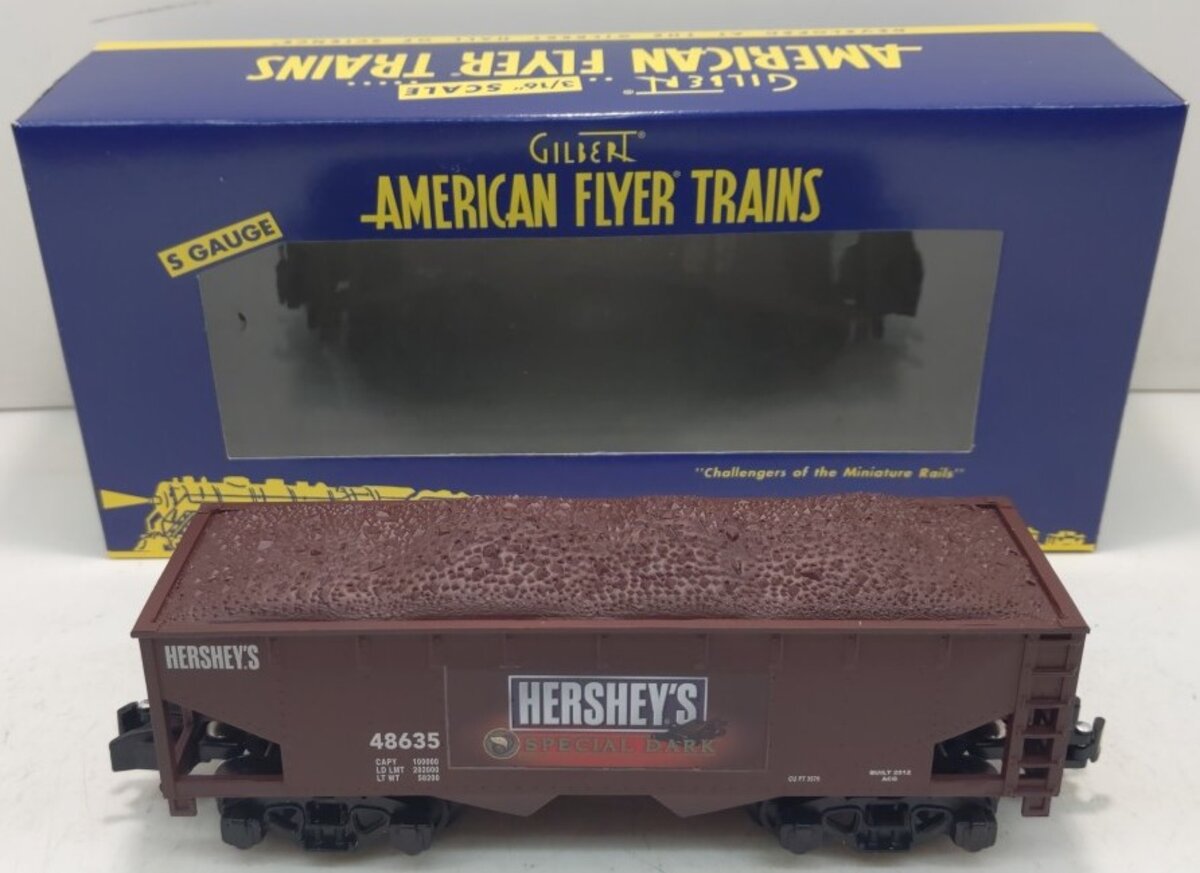 American Flyer 6-48635 S Scale Hershey's Special Dark Hopper