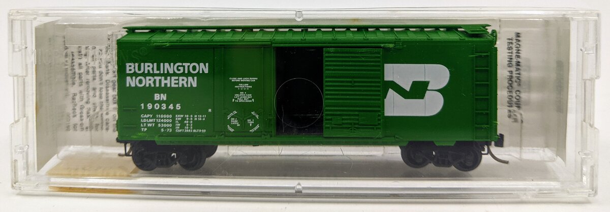 Micro-Trains 02200010 N BN 40' Plug & Sliding Door Boxcar #190345