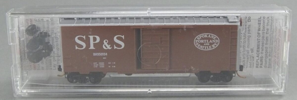Micro-Trains 02000726 N SP&S 40' Standard Single Door Boxcar #950194