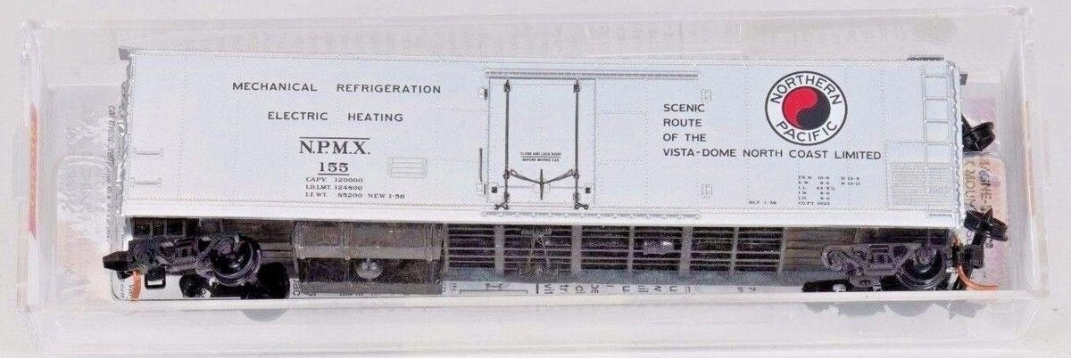 Micro-Trains 06900150 N Northern Pacific Rivet Side Mechanical Reefer #155