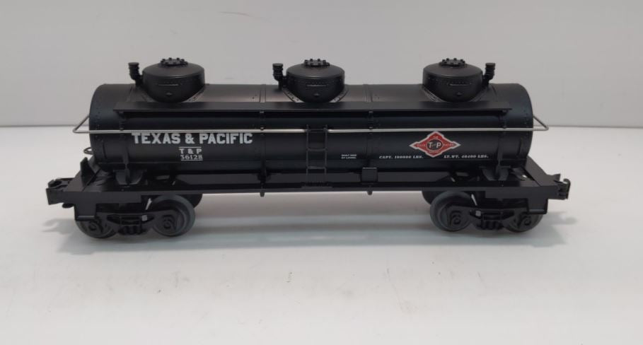 Lionel 6-36128 O Gauge Texas & Pacific 3-Dome Tank Car