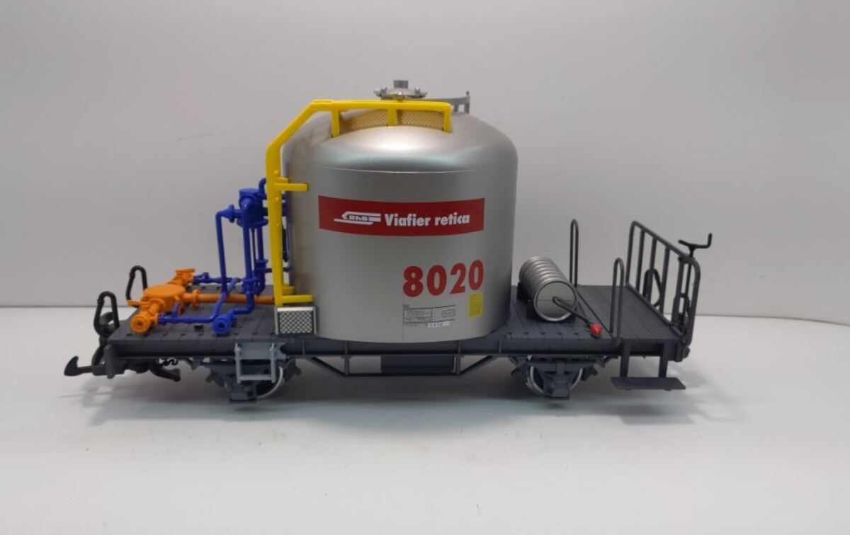 LGB 45255 G RhB Cement Silo Car