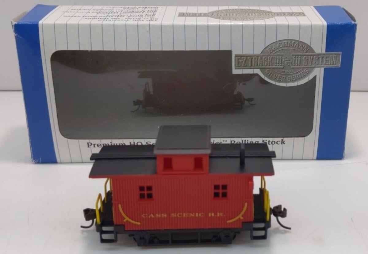 Bachmann Bobber Caboose – HO-Maßstab Modellbahn-Waggon, Detailreich, Mit Metallrädern & E-Z Mate Kupplung