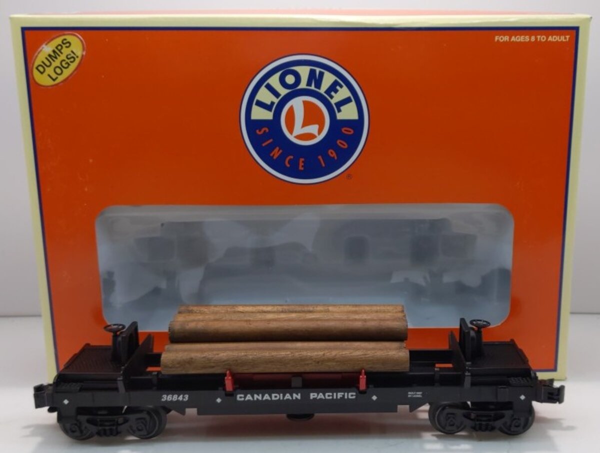 Lionel 6-36843 O Canadian Pacific Log Dump