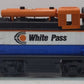 Lionel 6-28594 O Gauge White Pass & Yukon NW-2 Diesel Switcher #120