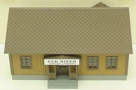 MTH 30-90037 O Gauge Elk River Logging Co. Logging Camp Bunk House