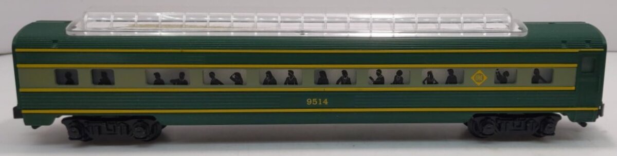 American Flyer 6-49948 S Scale Erie Streamliner Full Vista Dome Car