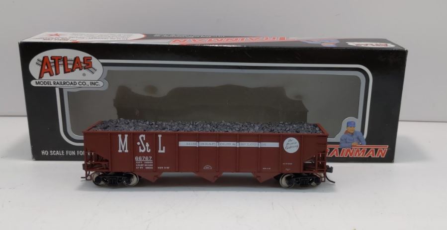 Atlas 929 Minneapolis & St. Louis 70-Ton 3-Bay Coal Hopper #66767