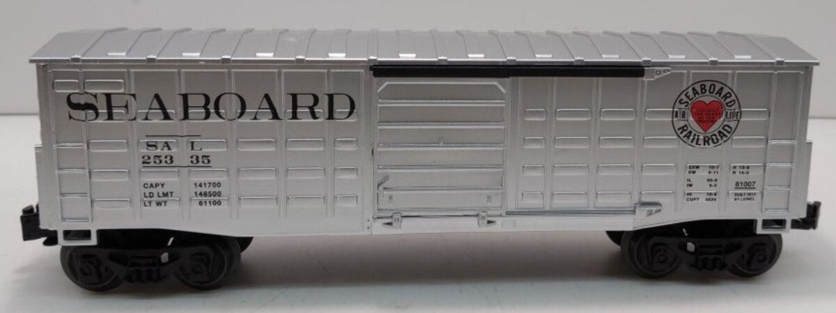 Lionel 6-81007 O SBD Waffle-Side Boxcar #25335