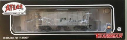 Atlas 20003197 HO Ann Arbor PS-2 Covered Hopper #527