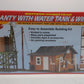 Life Like 1338 HO Shanty W/ Water Tank & Windmill Western Homestead Kit