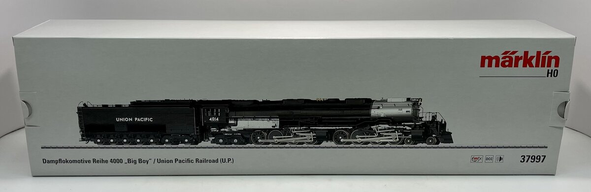 Marklin 37997 HO Scale Union Pacific Big Boy Steam Locomotive & Tender #4014