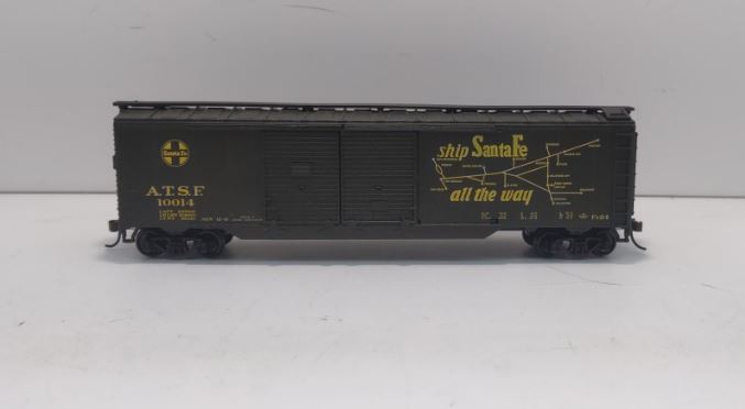 Athearn 2908B HO Scale The Gran Canyon ATSF 50' Double Door Boxcar # 10014