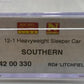 Micro-Trains 14200330 N Southern Litchfield 12-1 Heavyweight Sleeper Car