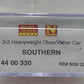 Micro-Trains 14400330 N Southern 3-2 Heavyweight Observation Car #22