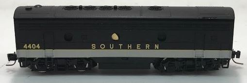 Micro-Trains 98002372 Z Scale Southern Railway EMD F7 B Unit Diesel #4404