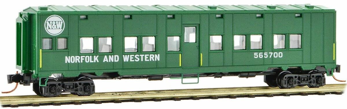Micro-Trains 11600070 N Norfolk & Western 50' Troop Sleeper Car #565700