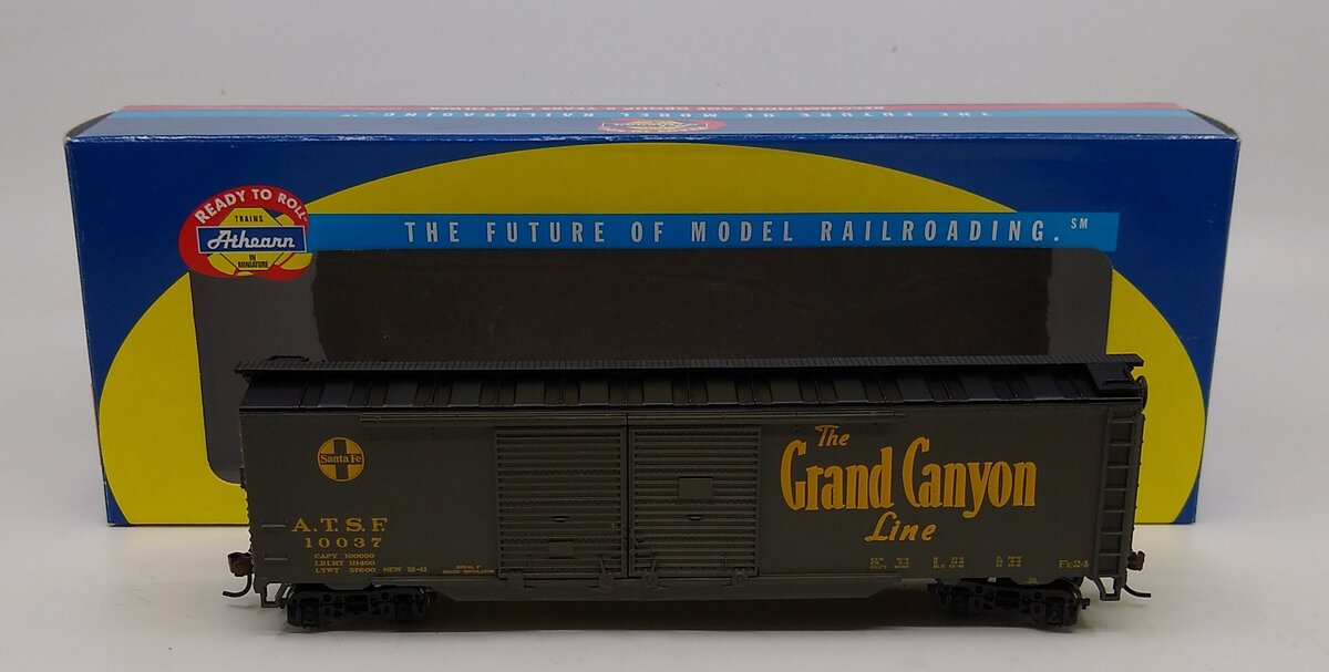 Athearn 92407 HO ATSF The Grand Canyon Line 50' Express Box Car #10037