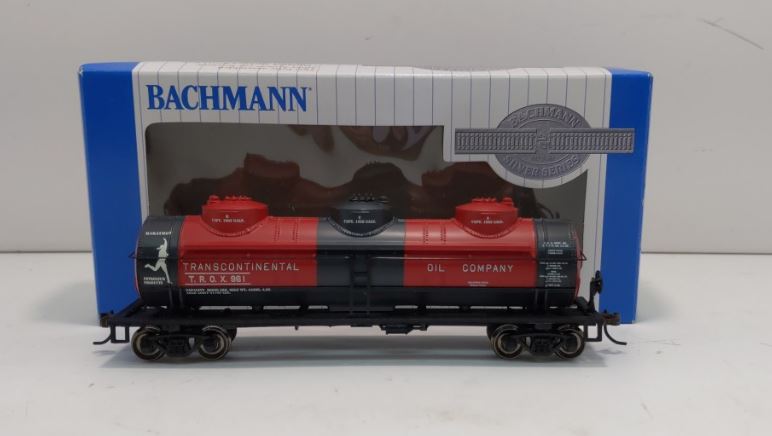 Bachmann 17142 HO Transcontinental Oil Company 40' 3-Dome Tank Car