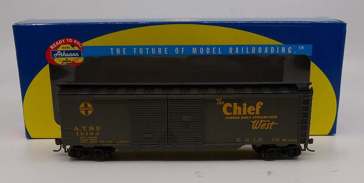 Athearn 92403 HO ATSF The Chief 50' Express Boxcar #10193