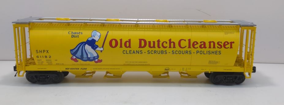 Tyco社製 Old Dutch Cleanser HOゲージ貨車 HO Scale Tyco Old Dutch Cleanser Covered Hopper Train Car 4 Bay