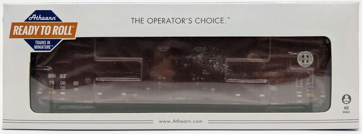 Athearn 75076 HO Scale BNSF 60' Gunderson Double Door Boxcar #760692