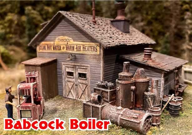Bar Mills 0232 HO Babcock Boiler Building Kit