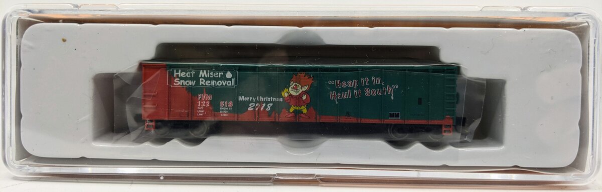 Fox Valley Models 8943 N Scale 2018 Heat Miser Coal Gondola #122518