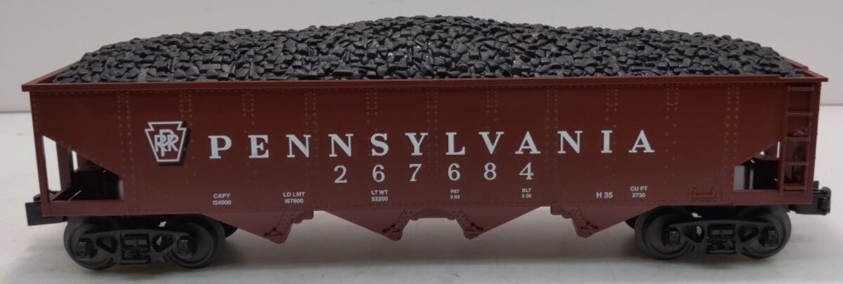 MTH 30-75408 O Pennsylvania 4-Bay Hopper Car
