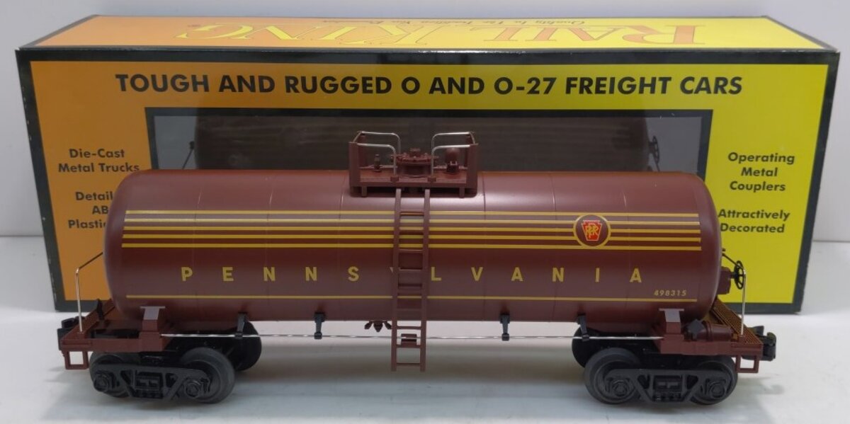 MTH 30-73445 O Gauge Pennsylvania Modern Tank Car #498315