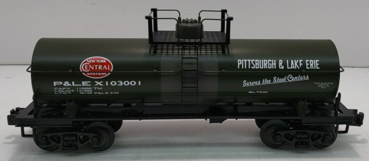 MTH 30-73360 O P&LE Tank Car #103001