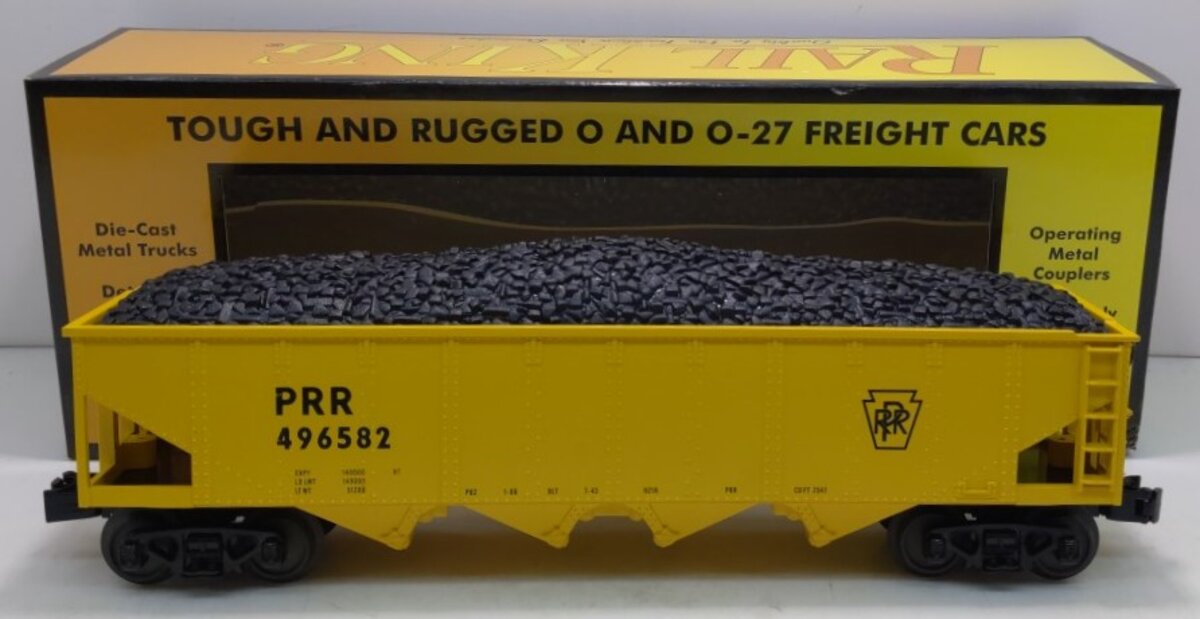 MTH 30-75350 PRR 4 Bay Hopper Car
