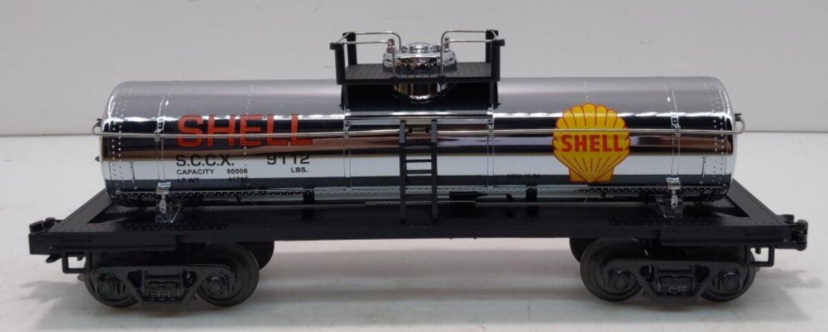 MTH 33-7328 O Gauge Shell Tank Car # 9112