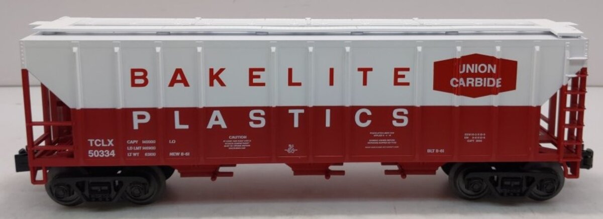 MTH 30-75489 O Bakelite Plastics PS-2 Covered Hopper