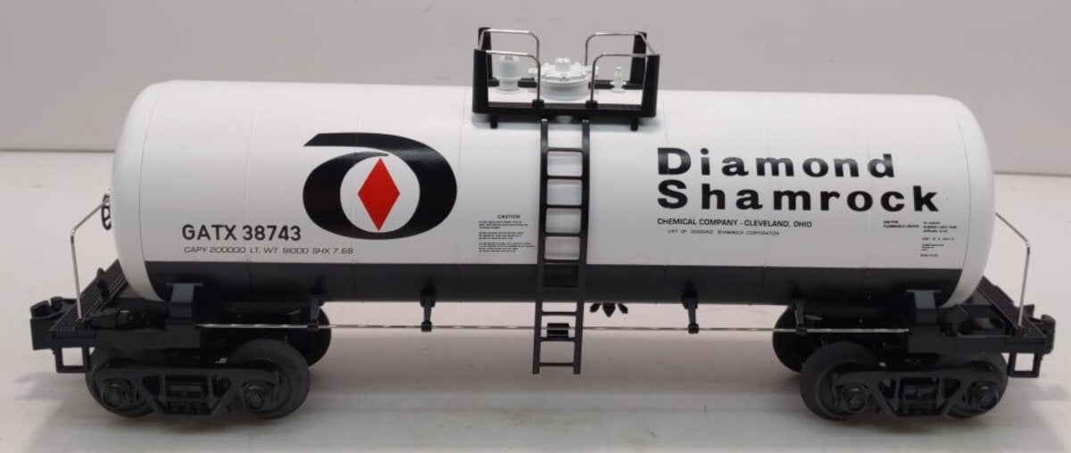 MTH 30-73376 O Diamond Shamrock Modern Tank Car